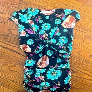 Floral Print Women's Top